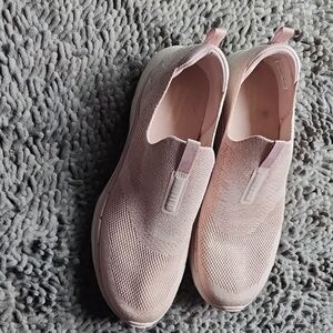 Skechers Women's Light Pink Slip-On Sneakers